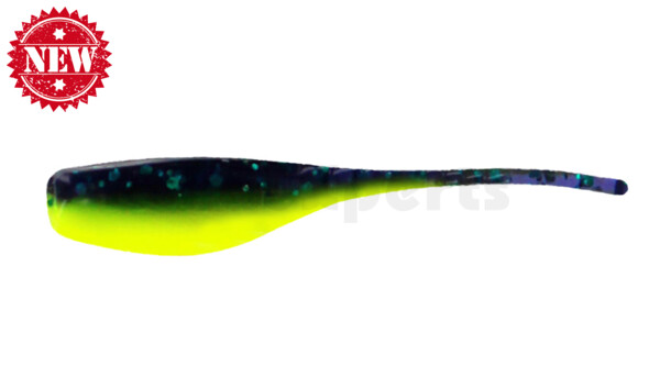 002405021 Stinger Shad 2" (5,2cm) Junebug/Chartreuse