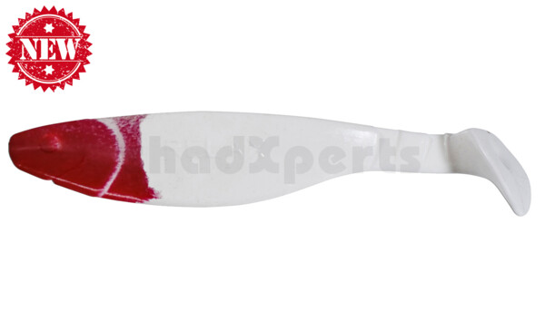 000214001RPH Kopyto-River 5" (ca. 13,0 cm) reinweiss / red head