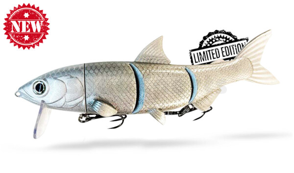 HYRO25PUS RenkyOne - Hybrid Fishing Lure 10" (ca. 25 cm) slow sinking Pure Silver