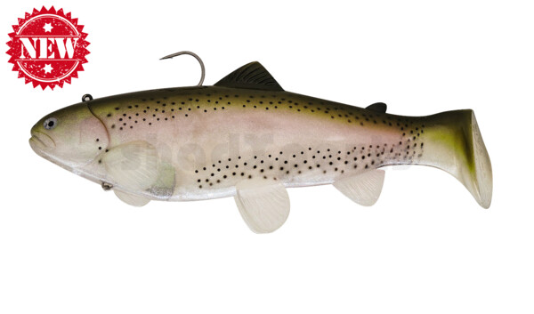 SBT25GRT Castaic-Swim-Bait-Trout - 10" (25cm) sinking im Hartschalenblister Ghost Rainbow Trout