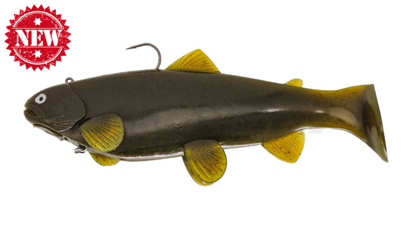 SBT25WM Castaic-Swim-Bait-Trout - 10" (25cm) sinking im Hartschalenblister Watermelon