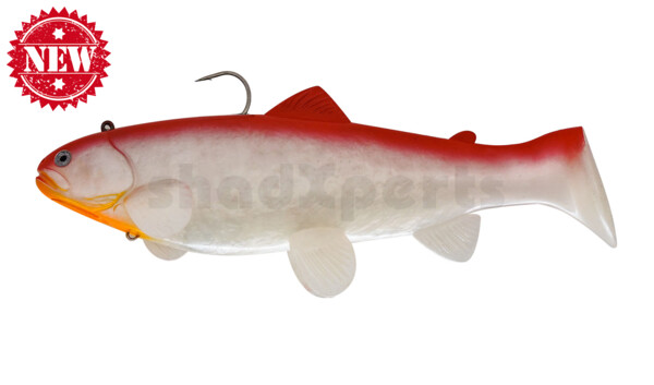 SBT25RD Castaic-Swim-Bait-Trout - 10" (25cm) sinking im Hartschalenblister Red Shad