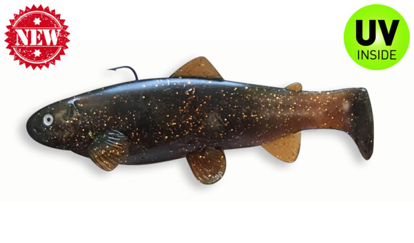 SBT25GMOC Castaic-Swim-Bait-Trout - 10" (25cm) sinking Motoroil Classic