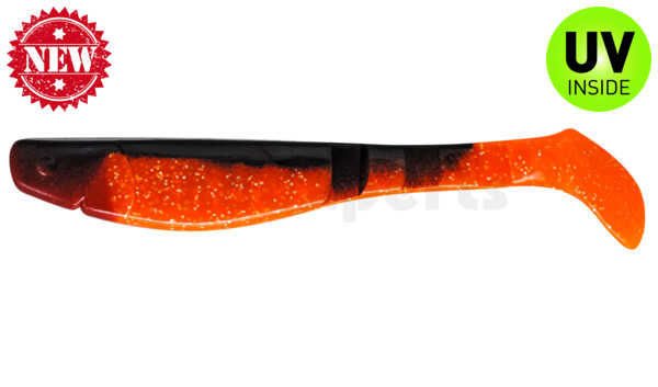 000220074 Kopyto-Classic 8" (ca. 20,0 cm) orange-Glitter / schwarz