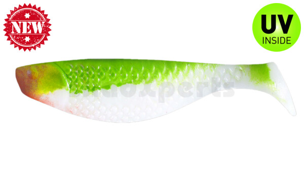 000110004 Aqua 4" (ca. 10,0 cm) white / green
