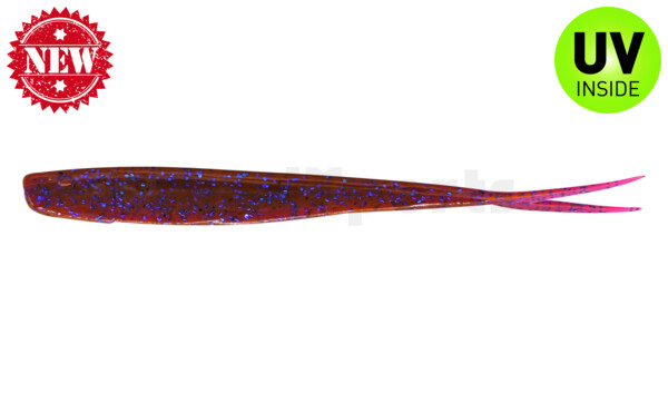 005118175 Oklahoma 7" (ca. 18 cm) crawfish-purple-electric-blue-glitter
