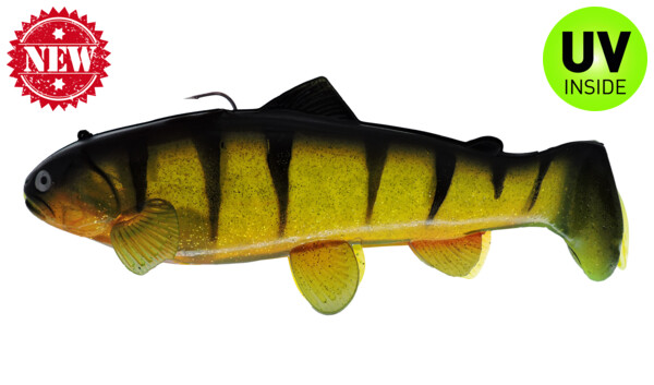 SBT25RPO Castaic-Swim-Bait-Trout - 10" (25cm) sinking Reno Perch Orange
