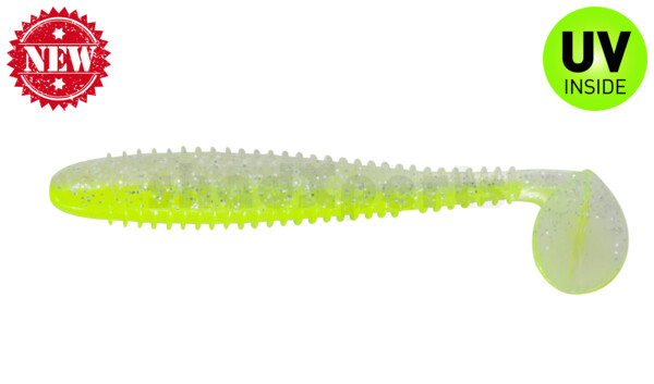 004209015 Pro Swimmer 3,8" (ca. 9,5 cm) White Ice/Chartreuse