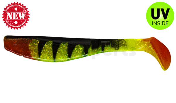 000220-066Z Kopyto-Classic 8" (ca. 20,0 cm) green (chartreuse) - glitter / zander