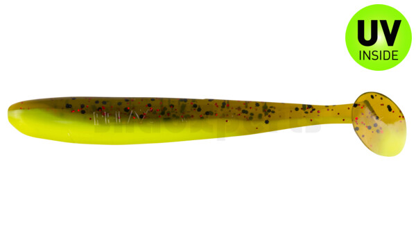 003408B321 Bass Shad 3“ (ca. 9 cm) fluogelb / Kaulbarsch