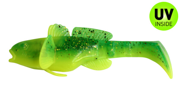 003210B002 SX Bullhead 3,5" (10,5cm) silk / lime-orange, black glitter