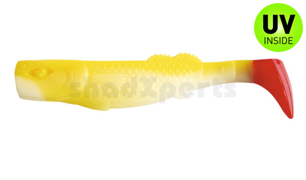 000712B007 California 4" (ca. 11,0 cm) reinweiss / gelb