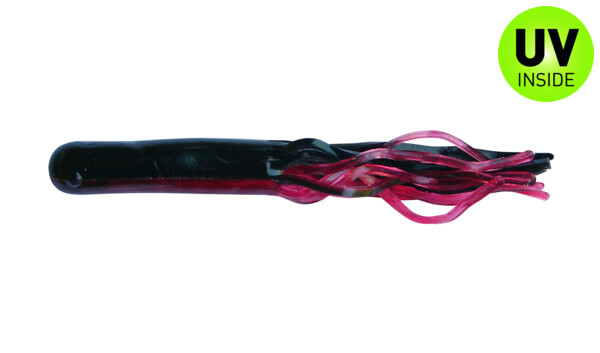 001607003 Medium Tube 2,5" (ca. 6,4 cm) blutrot-schwarz