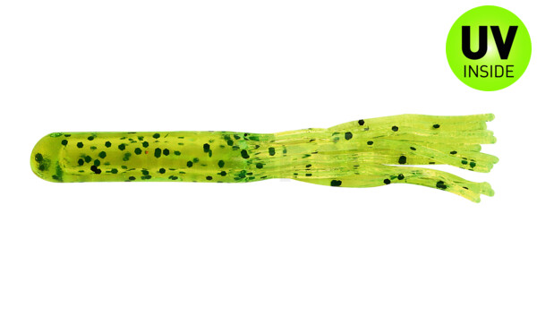 001607018 Medium Tube 2,5" (ca. 6,4 cm) grün-glitter