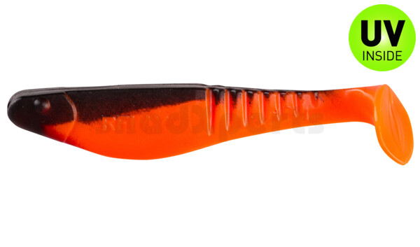 000812072 Shark 4" (ca. 11,0 cm) orange / black