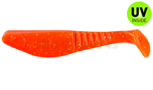 000812073 Shark 4" (ca. 11,0 cm) orange-glitter
