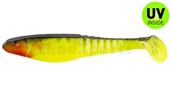 000812082 Shark 4" (ca. 11,0 cm) perlgrün / schwarz