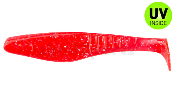 000812138 Shark 4" (ca. 11,0 cm) feuerrot-Glitter