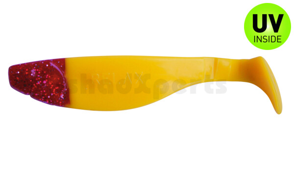 000212060RH Kopyto-River 4" (ca. 11,0 cm) yellow / red head