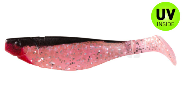 000212331 Kopyto-River 4" (ca. 11,0 cm) hot pink-glitter pearleffect / black