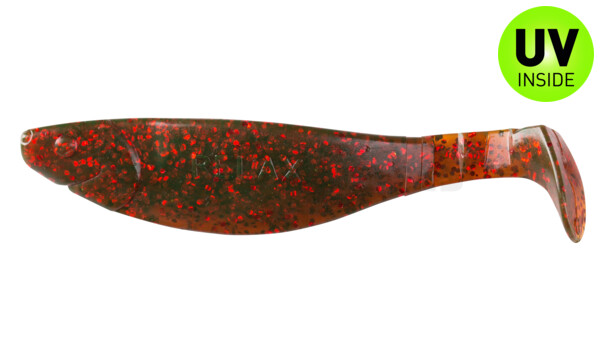 000212298 Kopyto-River 4" (ca. 11,0 cm) motoroil-rot-Glitter