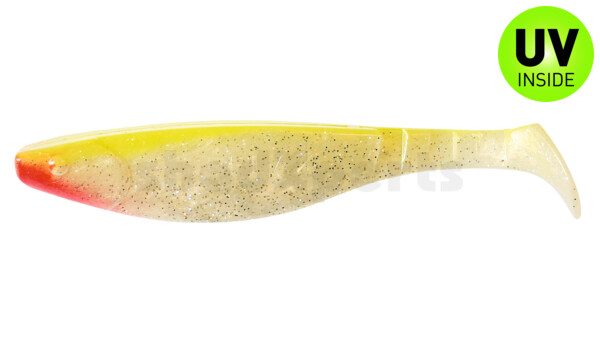 000216054 Kopyto-River 6" (ca. 16,0 cm) goldperl-Glitter / fluogelb