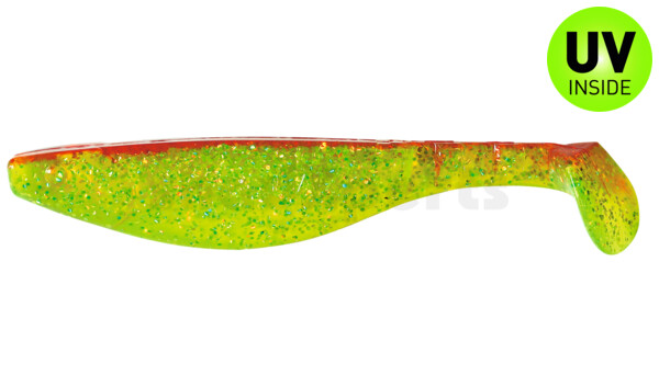 000216068 Kopyto-River 6" (ca. 16,0 cm) grün(chartreuse)-Glitter / rot