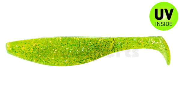 000216066 Kopyto-River 6" (ca. 16,0 cm) chartreuse-glitter