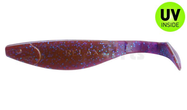 000216175 Kopyto-River 6" (ca. 16,0 cm) crawfish-purple-electric-blue-glitter