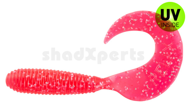 000607096 Twister 3" regulär (ca. 7,0 cm) superred glitter