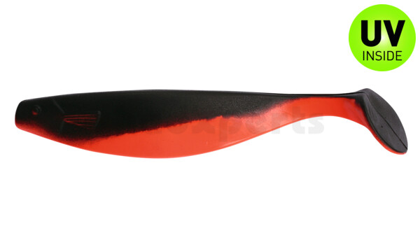 000420205 Xtra-Soft 8" (ca. 21,0 cm) superred / black