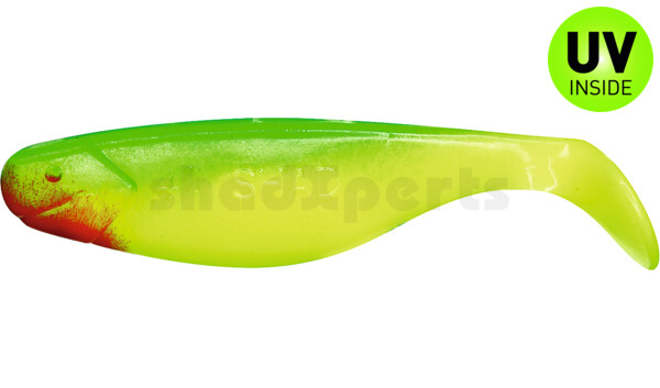 000411058 Xtra-Soft 4" (ca. 11,5 cm) fluogelb / grün