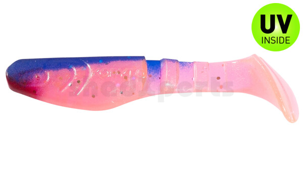 000208332 Kopyto-Classic 3" (ca. 8,0 cm) hot pink-glitter pearleffect / blue