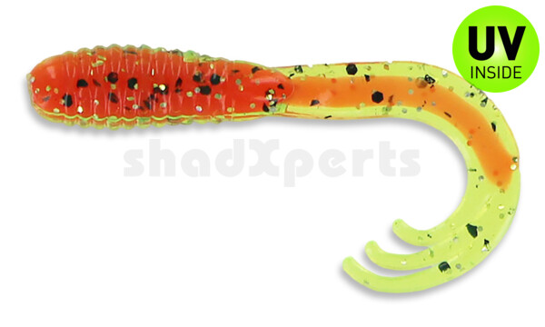 000645042 Triple Tail Grub 2"  (ca. 5 cm) Tomato Core