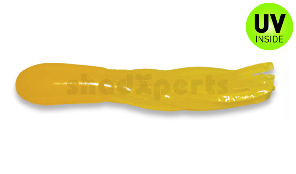 001604023 Crappie Tube 1.5" (ca. 3 cm) Yellow