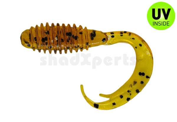 000605014 Ring Triple Tip Grub 2" (ca. 4,7 cm) Pumkin Pepper