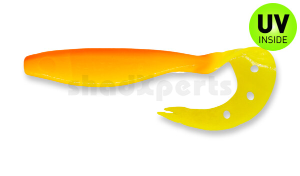 006020103 Sandra 3,5" (ca. 9 cm) fluogelb / orange