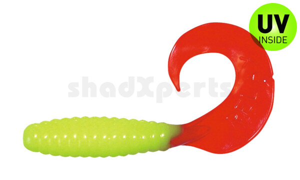 000608097 Twister 4" regulär (ca. 8,0 cm) silk / red tail