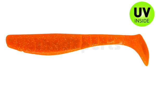 000220121 Kopyto-Classic 8" (ca. 20,0 cm) klar fluoorange glitter