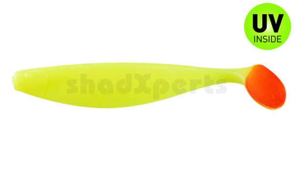 000418055RT Xtra-Soft 7" (ca. 18,0 cm) fluogelb / Red Tail