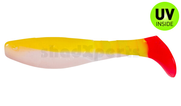 000208B007RT Kopyto-Classic 3" (ca. 8,0 cm) white / yellow / red tail