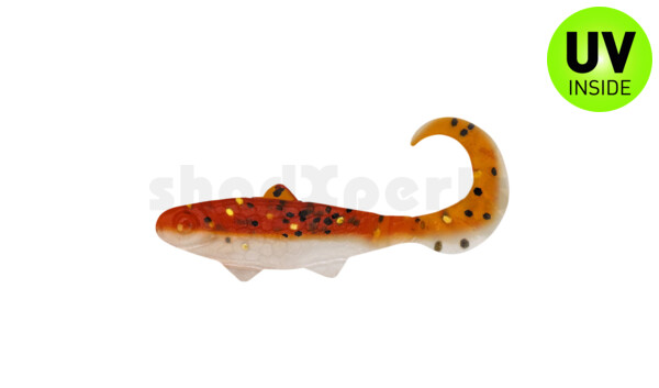 000935B023 Banjo Twister 1" (ca. 3,5 cm) goldperl / motoroil Glitter