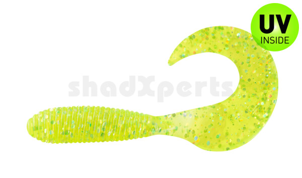 000607018 Twister 3" regulär (ca. 7,0 cm) chartreuse glitter