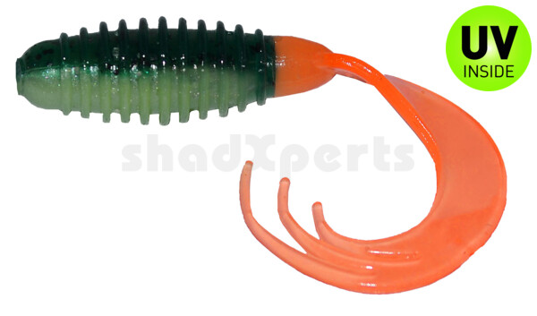 000605003 Ring Triple Tip Grub 2" (ca. 4,7 cm) Firetiger