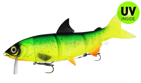 HYRO35GI RenkyOne - Hybrid Fishing Lure 12" (ca. 35cm) slow sinking im Hartschalenblister Green Inferno