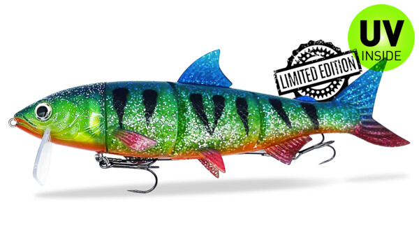 HYRO25DP RenkyOne - Hybrid Fishing Lure 10" (ca. 25 cm) slow sinking Disco Pearl