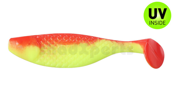 000110057 Aqua 4" (ca. 10,0 cm) fluogelb / rot