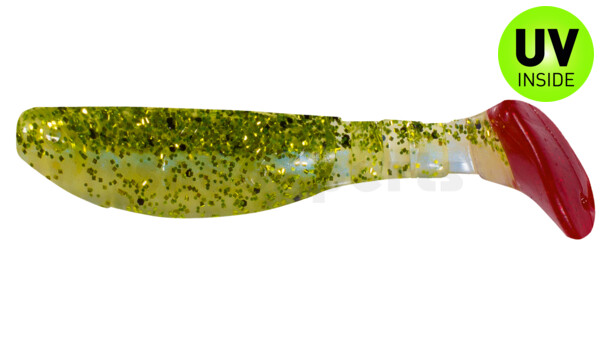 000208B035RT Kopyto-Classic 3" (ca. 8,0 cm) bluepearl / watermelon silver flake / red tail