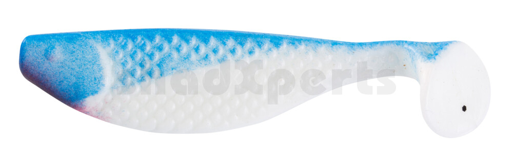 000108006 Aqua 3" (ca. 8,0 cm) reinweiss / blau