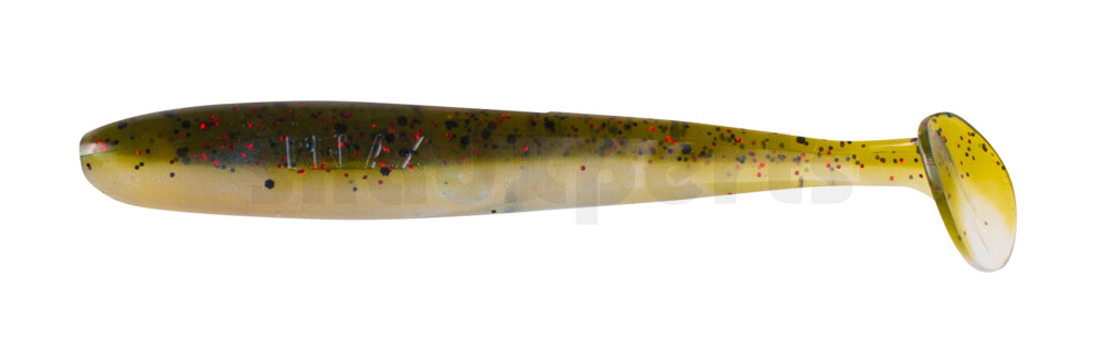 003408B089 Bass Shad 3“ (ca. 7,5 cm) blauperl / Kaulbarsch-Multiglitter
